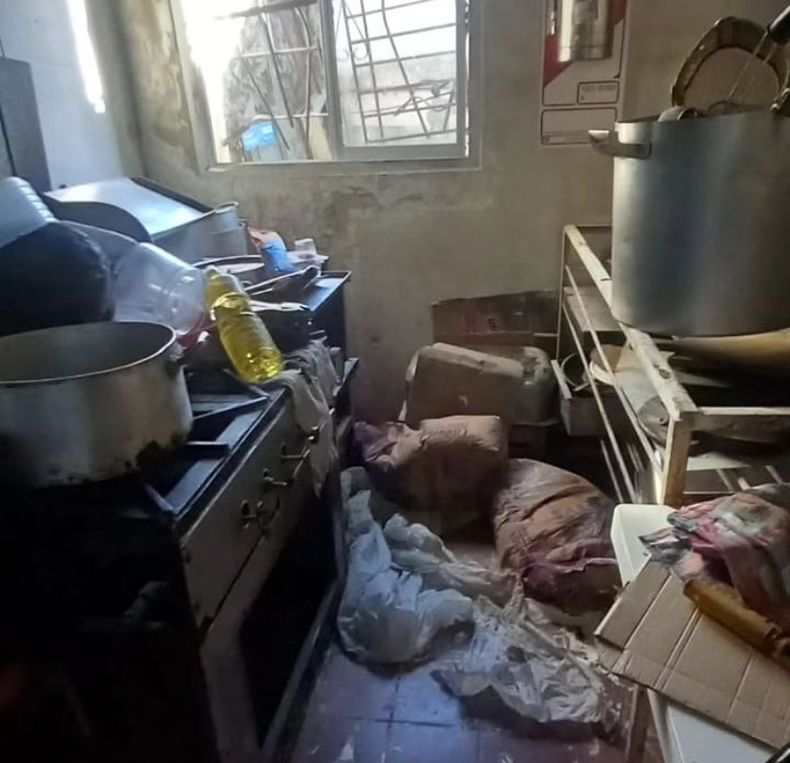 La pizzería asaltada está ubicada en Fermín Gamboa casi esquina San Martín.&nbsp;