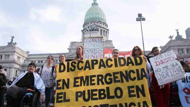 SIN MARGEN. El Gobierno nacional debe aplicar la emergencia en discapacidad.
