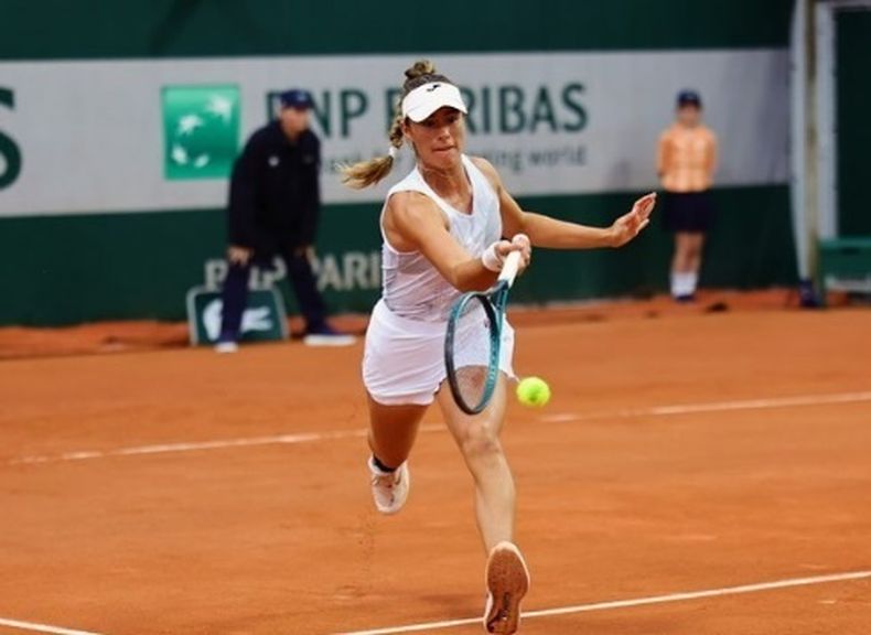 Solana Sierra se instaló en el encuentro por el título en Pilar.