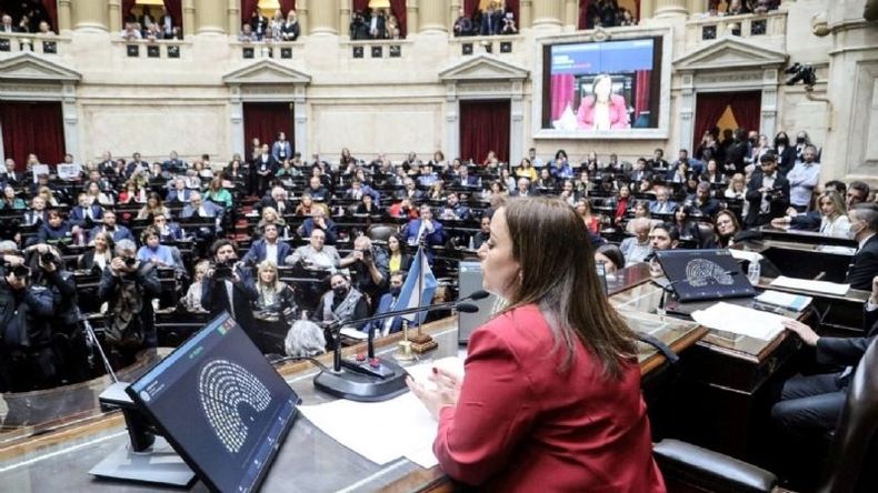 CECILIA MOREAU. La diputada asumió la presidencia el 22 de agosto. .