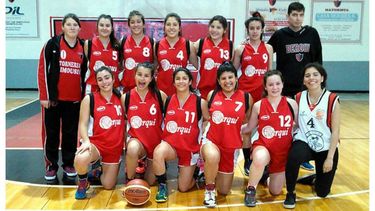 CONTUNDENTE. La Sub 19 de Derqui venció 50-27 a Centro Español..