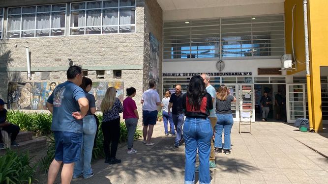 La Escuela Secundaria Nº9 de Fátima, una de las sedes dispuestas para votar el próximo domingo.&nbsp;
