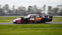 La Dodge de Nicolás Jaime&nbsp; en clasificación, antes que Alberti lo perjudicara en la serie.
