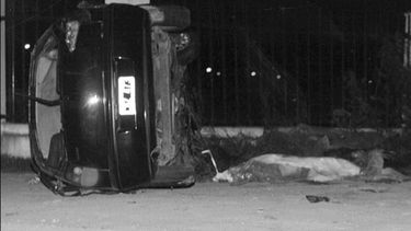 Una imagen de aquella madrugada fatal..