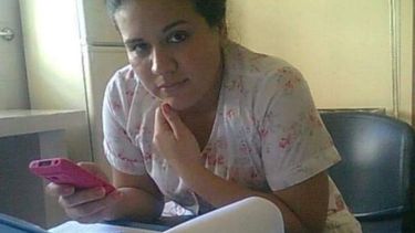 Vocación. Noemí en el Sanguinetti, donde trabajaba como enfermera. .