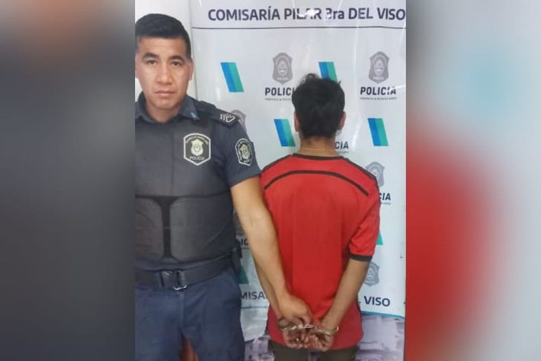 El detenido sustrajo 12 metros de cable de la empresa Tel Viso