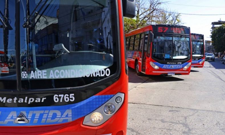 &nbsp;La línea 57 circularía con cronograma reducido.