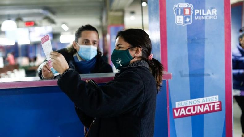 KILÓMETRO 46. Concentra la vacunación y los testeos en Pilar. .