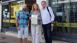 CARTERO. Leguizamón y Casañas Onganía se mostraron juntos contra el oficialismo. &nbsp;