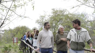 El intendente Federico Achával participó de los festejos por los 20 años de la Reserva Natural.