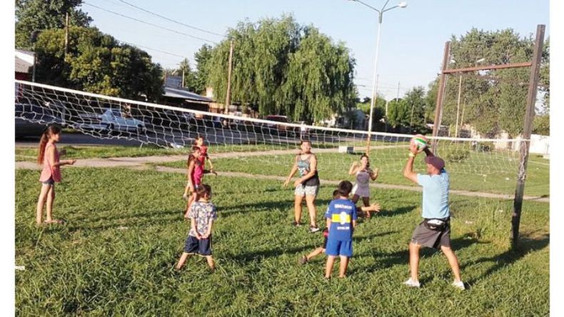 Vóley es una de las disciplinas que practicarán..