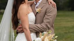 Luciano Pereyra compartió las primeras fotos de su boda íntima en sus redes sociales.