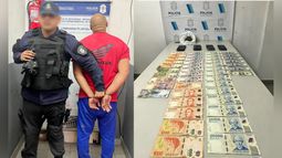 Uno de los delincuentes fue detenido en su domicilio, donde se incautó dinero y drogas.&nbsp;