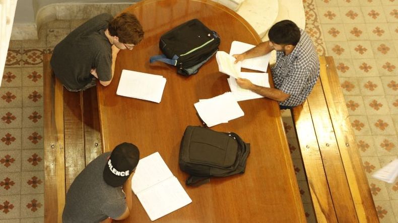 POLO EDUCATIVO. El Pellegrini concentra buena parte de la oferta terciaria y universitaria..