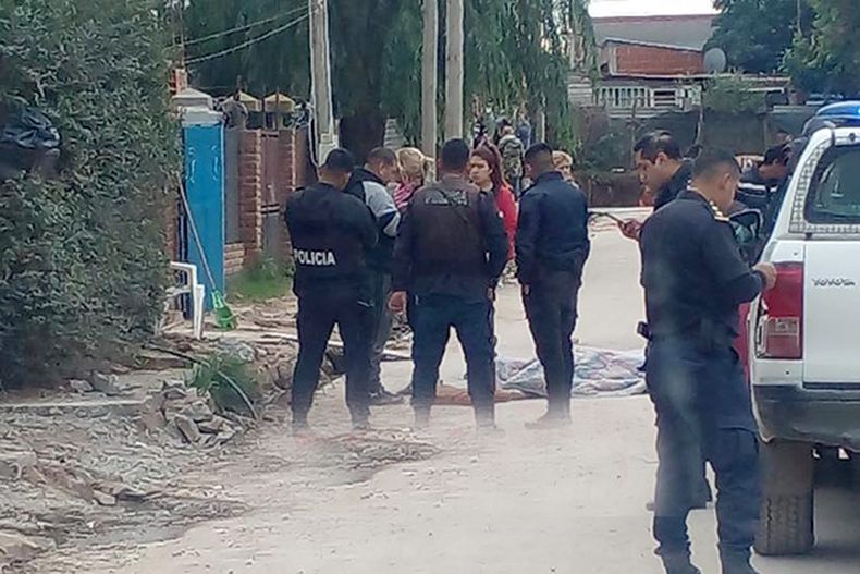 El hecho ocurrió en plena calle.