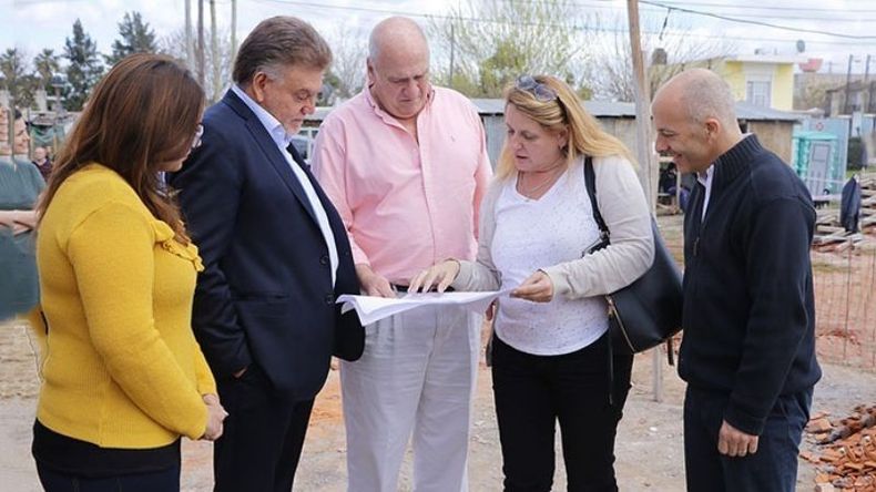AÑO 2017. Ducoté en el barrio Monterrey, donde debían realizarse las obras de mejoras para los vecinos. .