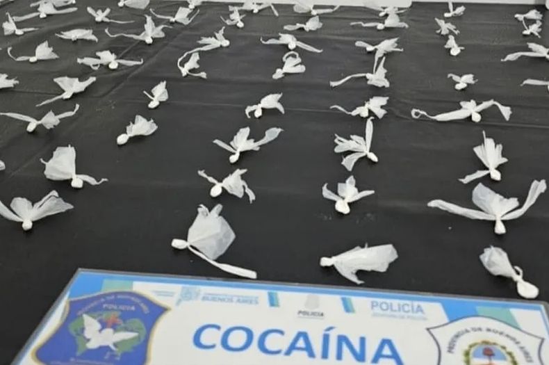En Presidente Derqui se secuestraron 1.450 dosis de cocaína.