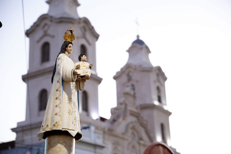 PATRONA. Pilar le rinde culto a Nuestra Señora del Pilar desde hace casi 300 años. &nbsp;