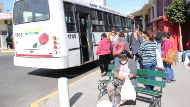 SOLO CON SUBE. La medida busca evitar aglomeraciones en el transporte. .