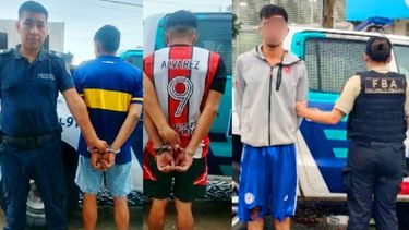 TRES DETENIDOS. Tienen entre 20 y 23 años y son de San Alejo.