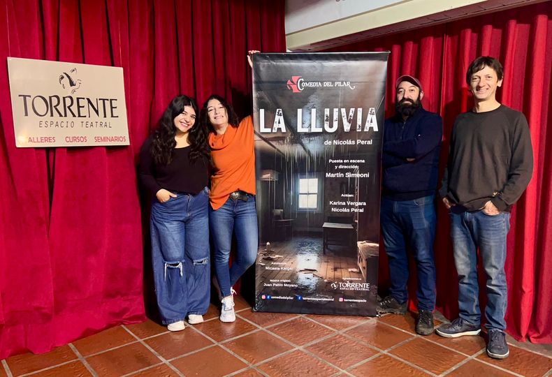 La lluvia, a cargo de la Comedia del Pilar, se presenta en el Teatro Ángel Alonso.