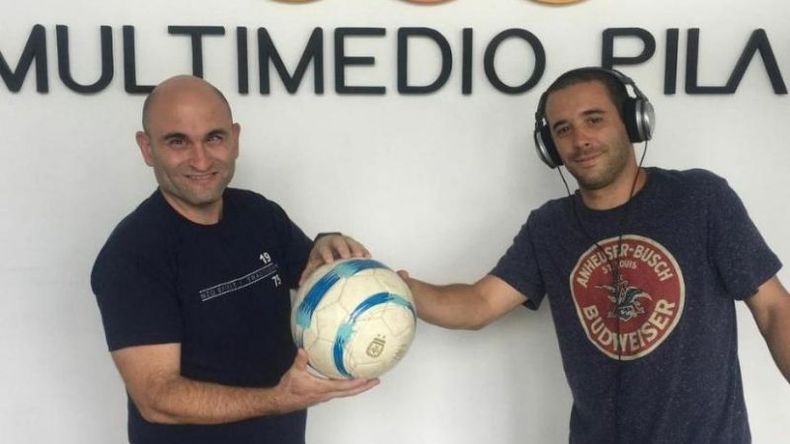 Sergio Súper González y Miguel Trezza, listos para retomar las transmisiones de La Liga Radio. .