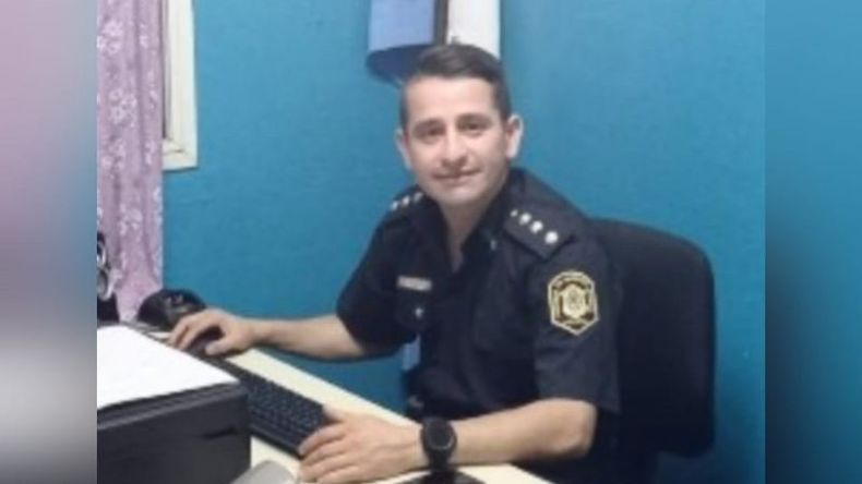 RECIÉN ASUMIDO. Cabral viene de cumplir funciones en la policía motorizada. Foto: @juancaimpacto. .