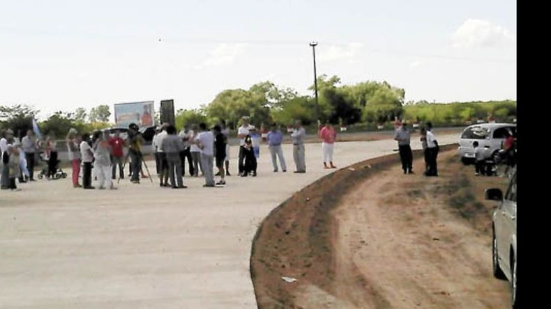 El último reclamo masivo por la ruta 6 se realizó en marzo pasado..