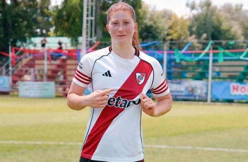 Annika Paz marcó su segundo gol en River.