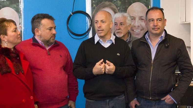 JUNTOS. Ducoté dijo que la llegada de Del Castillo no es solo para las elecciones..