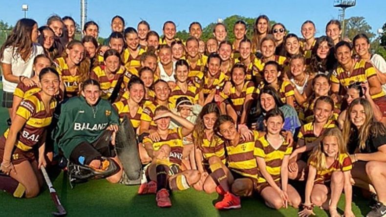 Los planteles de Belgrano celebraron sus triunfos en las tres tiras..