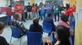 RECLAMO. Una de las asambleas que se realizaron en la sede Pilar de PAMI.