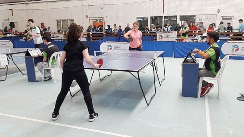 El Tenis de Mesa en acción..