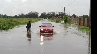 Cientos de calles quedaron anegadas..
