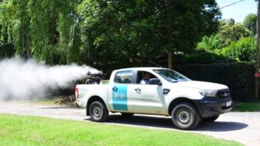 FUMIGACIÓN. La provincia sale a busca casos activos de encefalitis. &nbsp;