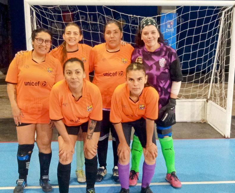PUNTERAS. Barça Pilar es uno de los líderes que tiene la Liga Municipal.