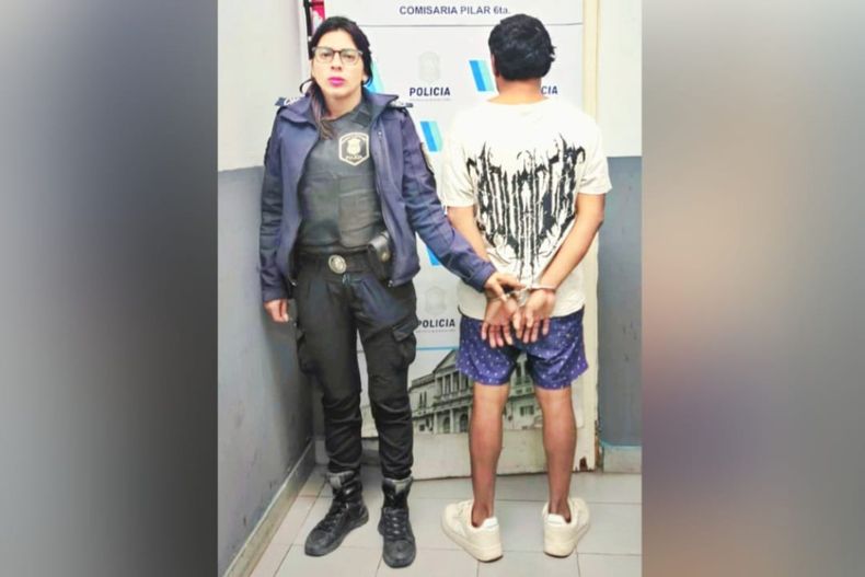 VIOLENTO. Tiene 43 años y fue detenido por la policía.