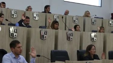 POR MAYORÍA. El oficialismo consiguió aprobar los dos expedientes.
