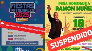 Las Fiestas Patronales de Fátima y la peña por Ramón Núñez, suspendidas.