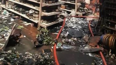 Se desconocen las causas que originaron el fuego que afectó al bazar chino y a un negocio de indumentaria.&nbsp;