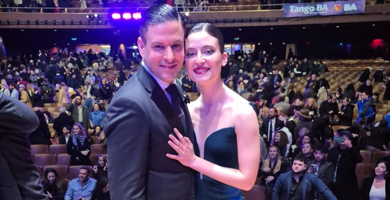 Matteo Antonietti y Añes Arrendondo cerraron una gran semana en el Mundial de Tango, con otra final.