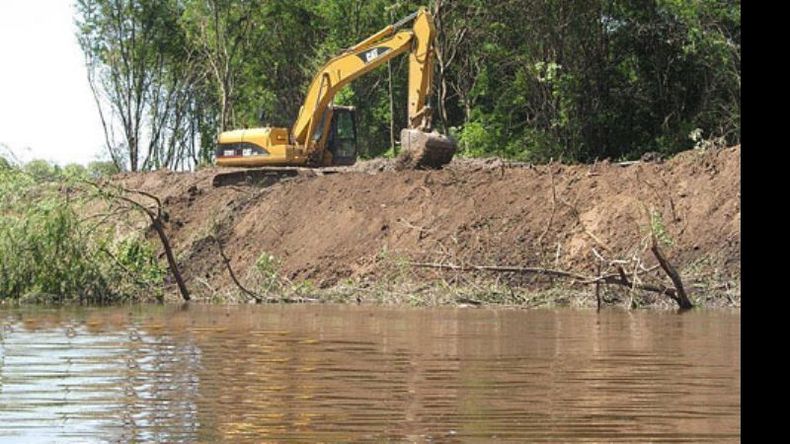 “A LO BESTIA”. Así califican el desarrollo de las obras los ambientalistas..
