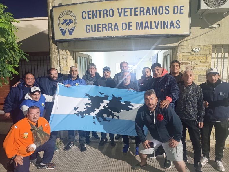 El Sindicato de Químicos trabajó en conjunto con los Veteranos de Malvinas de Bahía Blanca.