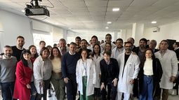 Krplak y Achával dialogaron con profesionales del sistema de salud local.