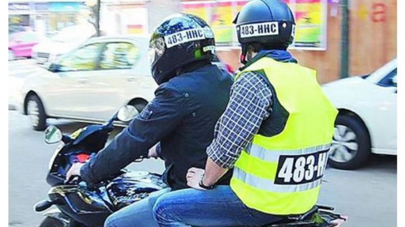 PATENTES. Trindade pidió que no se aplique la ley que pide grabar cascos y chalecos..