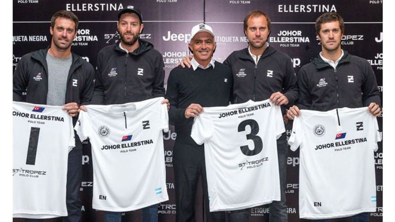 ELLERSTINA. Facundo y Pablo Pieres; Mariano Aguerre; Gonzalo y Nicolás Pieres..