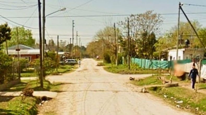 Costa Rica y Leguizamón, la esquina donde se produjo el ataque. .