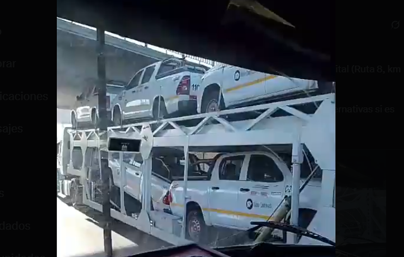 El incidente se produjo a la altura del kilómetro 41.