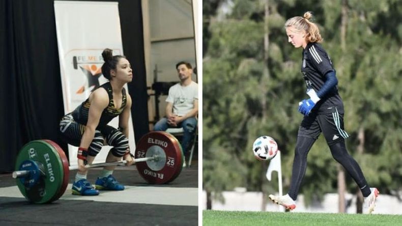 ESTRENO. Mendoza comienza el lunes en pesas. Joaquina Palma, la última convocada en fútbol..