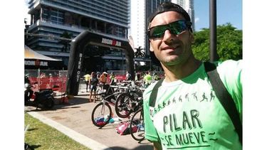 Chapochnikoff antes de la carrera..